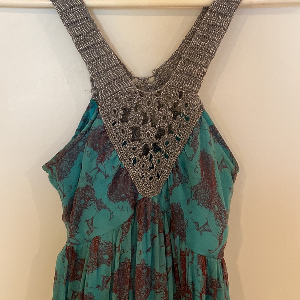 Vintage Alice McCall silk cocktail dress with pockets